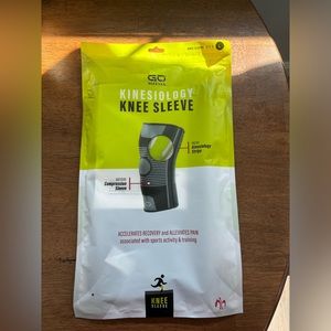 Kinesiology Knee sleeve, size large, new in sealed package